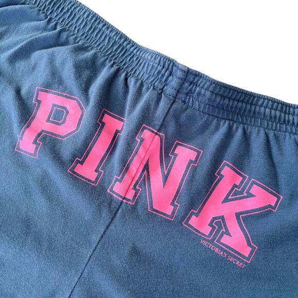 Victoria’s Secret Pink Y2K Spelll Out Lounge Shorts M Rhinestones Barbiecore - Picture 6 of 7